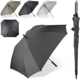 Deluxe 27â€ vierkante paraplu met draaghoes
